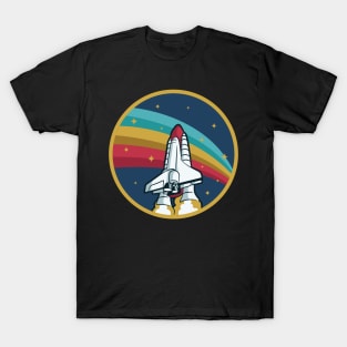 Space Shuttle Rocket Spaceship Astronaut T-Shirt